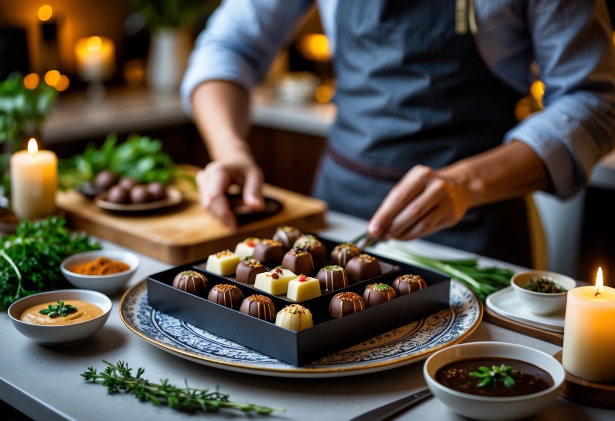 Sådan kombinerer du fyldt chokolade med madlavningsideer til aftenen